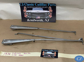 Oem 1970 Cadillac Deville Windshield Wiper Arms - Left &amp; Right - £93.86 GBP