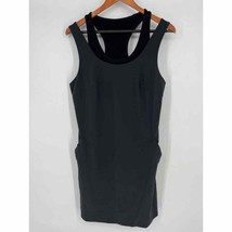 Smartwool Women&#39;s Intraknit Active Dress Sz M Solid Black Romper Liner - £76.74 GBP