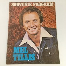 VTG 1976 Mel Tillis Souvenir Program Mel and Johnny Cash Feature - £11.16 GBP