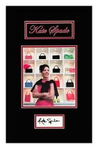 Kate Spade Autograph Museum Framed Ready to Display - £478.06 GBP