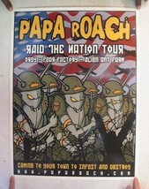 Papa Roach Poster Raid The Nation Tour - £28.04 GBP
