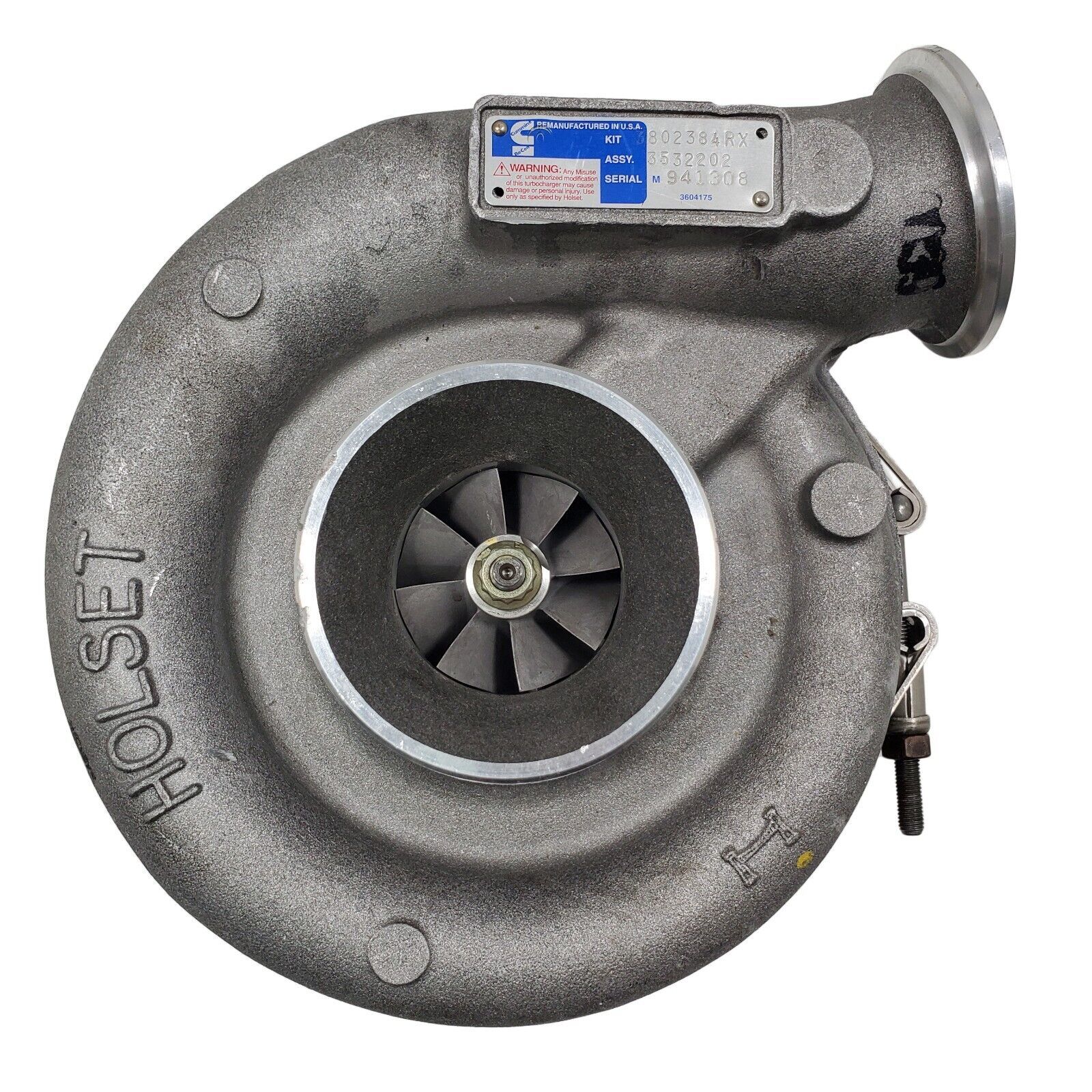 Holset H1C Turbocharger Fits 1994-99 Cummins 44BT 3.9L Engine 3532202 (3802384) - $900.00