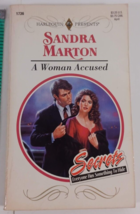 a woman accused by sandra marton 1995 novel fiction paperback good - £4.67 GBP