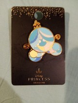 Loungefly Disney Enamel Pin Cinderella&#39;s Coach Stained Glass Look Pastel... - £7.09 GBP