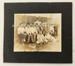 1907 Antique Photograph Baseball Team American Wire Mill Picnic Pawtucket Ri - £71.20 GBP