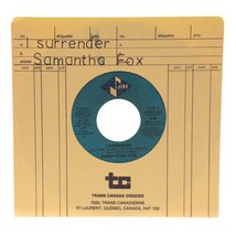 I Surrender Samantha Fox Single Vinyl Records 7&quot; 45 rpm - £5.55 GBP
