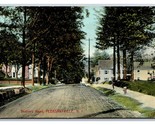 Bedford Road Street View Pleasantville New York NY UNP Unused DB Postcar... - $7.87