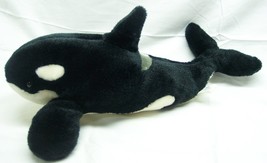 Sea World Shamu The Orca Killer Whale 16&quot; Plush Stuffed Animal Toy - £14.61 GBP