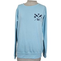 Light Blue Crew Neck Sweatshirt Size Small - £19.46 GBP
