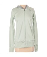 Adidas Green Zip Up Hoodie Small Cute Comfy - $457.43 MXN
