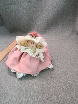 Just for You 1990s All Dressed Up in Pink Baby Shelf Doll with Hat - £8.68 GBP