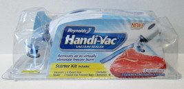 Reynolds Handi-Vac Vacuum Sealer Starter Kit With Freezer Bags - £11.27 GBP