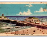 Heinz 57 Pier Atlantic City NJ New Jersey Linen Postcard N25 - $2.92