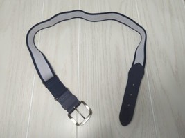 Adidas child&#39;s youth baseball belt blue stretchy 18-32&quot; - $6.92