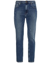 Tommy Jeans Men&#39;s Regular Tapered Dad Jeans Embroidered Logo Denim Mediu... - £35.37 GBP