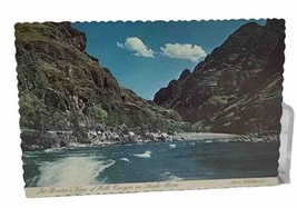 Boaters View of Hells Canyon on the Snake River Vintage Postcard - £5.20 GBP