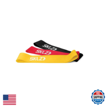 SKLZ Mini Resistance Bands Set of 3 - Light (Yellow) - Workout Exercise - $39.57