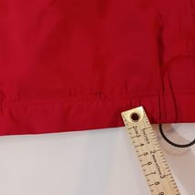 Cutter & Buck DODGE-CHRYSLER Men's Large Red Pullover Windbreaker V-Neck Jacket image 3