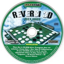 Reversi 3D Deluxe (PC-CD, 2004) for Windows 98/Me/2000/XP - NEW CD in SLEEVE - £3.94 GBP