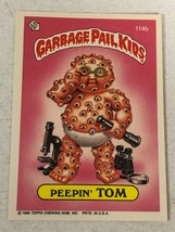 Peepin&#39; Tom Garbage Pail Kids Trading Card 1986 GPK Sticker - £1.97 GBP