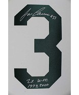 Jose Canseco Signed Autographed &quot;2x WSC 1989, 2000&quot; Oakland A&#39;s Jersey N... - $33.16 CAD