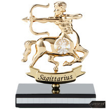 Matashi 24K Gold Plated Zodiac Astrological Sign Sagittarius Tabletop Figurine - £22.34 GBP