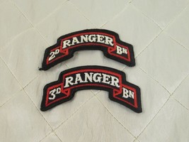 Ranger Battalion Patches 2nd &amp;3rd 2 US Navy Vintage 75th Ranger Regiment Banner - £14.93 GBP