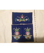 Mail Holder Norway Sweden Wool Felt Embroidery Hanging christmas - $658.20 MXN