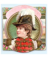 1880s Victorian Trade Card Magic Yeast Cakes Chicago Mfr EW Gillett - $373.17 MXN