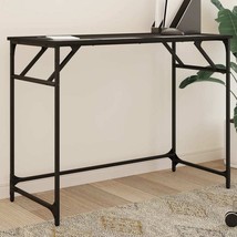 Desk Black Engineered wood, Powder-coated steel - $132.49