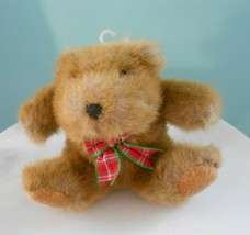 24K Polar Puff Special Effects Brown Bear Plush Deedee 8&quot; Sitting Stuffed Animal - £12.01 GBP