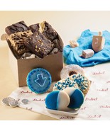 Deluxe Hanukkah Dreidel Cookie Gift Basket - $49.95