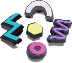 Crocs Jibbitz 5-Pack Trendy 90s Shapes Shoe Charms | Jibbitz for Crocs - £14.63 GBP