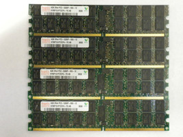 16GB (4X4GB) Memory PC2-5300P Ram For Dell Poweredge C1100 M605 M805 M905 2970 - £49.08 GBP