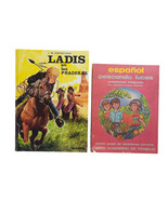 Vintage Spanish Book Lot Ladis en las Praderas &amp; Español Pescando Luces - $24.41 CAD