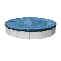 Pool Mate 3521-4PM Heavy-Duty Blue Winter Pool Cover for Round Above Ground Swim - £69.77 GBP