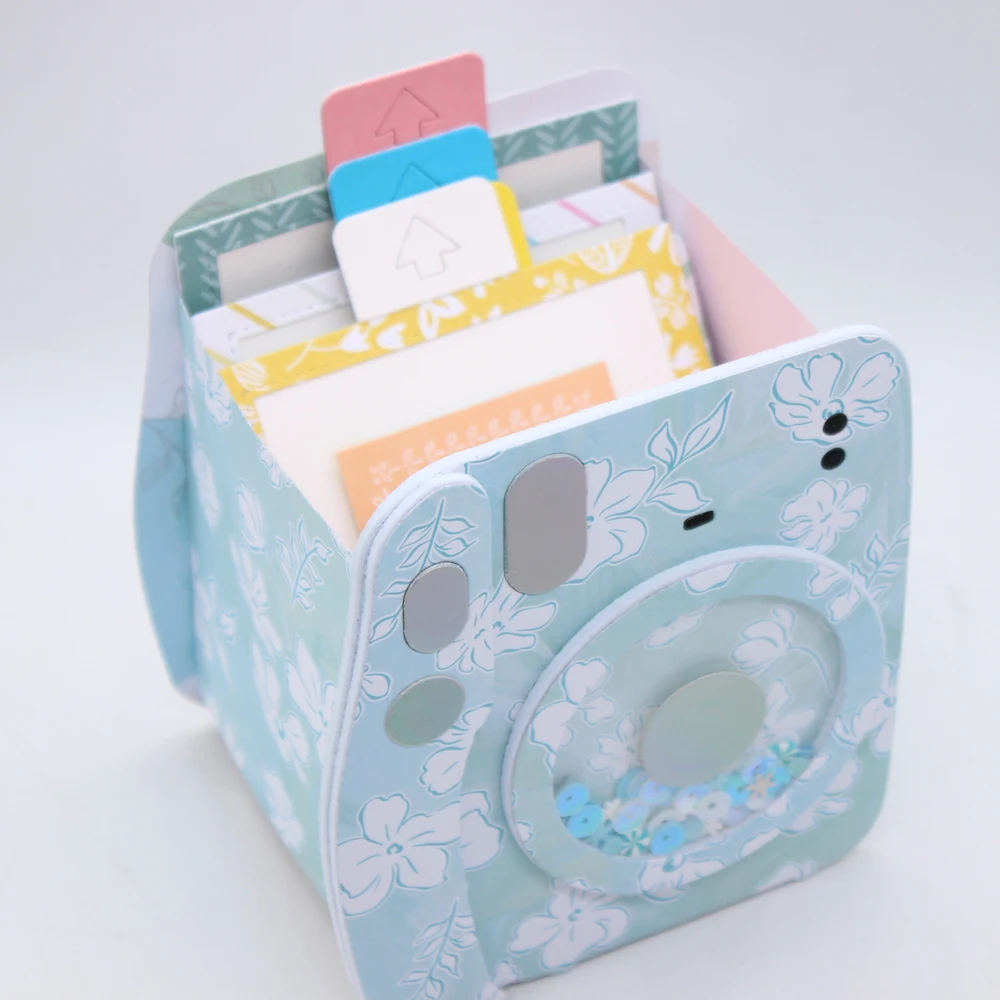 Camera Mini Album Box Metal Cutting Dies Scrapbook Card Decorative Paper Craft - $18.08