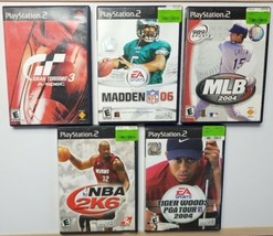 PS2 Sports Game Bundle Of 5 Titles See Description For Titles - £18.64 GBP