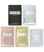 LAPCOS Revitalizing Variety Pack Sheet Masks, Daily Face Masks, 5 Pack - $16.99