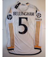 Jude Bellingham Real Madrid UCL Match Home Long Sleeve Soccer Jersey 202... - $100.00