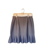 Briggs New York Black Pleated Hem Skirt Women’s 10P Petite Career - $727.66 MXN