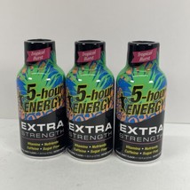 5 Hour Energy Energy Shot Extra Strength Tropical Burst 1.93 Oz 3-Pack EXP 07/25 - $9.46