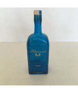Empty Bluecoat American dry gin bottle embossed bluecoat on bottle sides  - $19.75