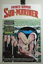 1984 Namor Submariner Marvel Comic poster:Sub-Mariner/Avengers/Invaders/Defender - $23.23