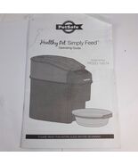 Petsafe Healthy Pet Simply Feed PFD00-14574 manual operating guide instr... - $273.78 MXN