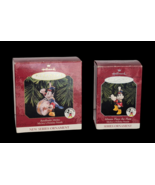 Vtg Hallmark Keepsake Ornaments Bandleader Mickey Mouse Minnie Plays the... - $17.57 CAD