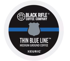 BLACK RIFLE COFFEE THIN BLUE LINE BLEND KCUPS 72CT - £44.90 GBP