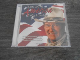 America, Why I Love Her by John Wayne (CD, 2001) - $9.09