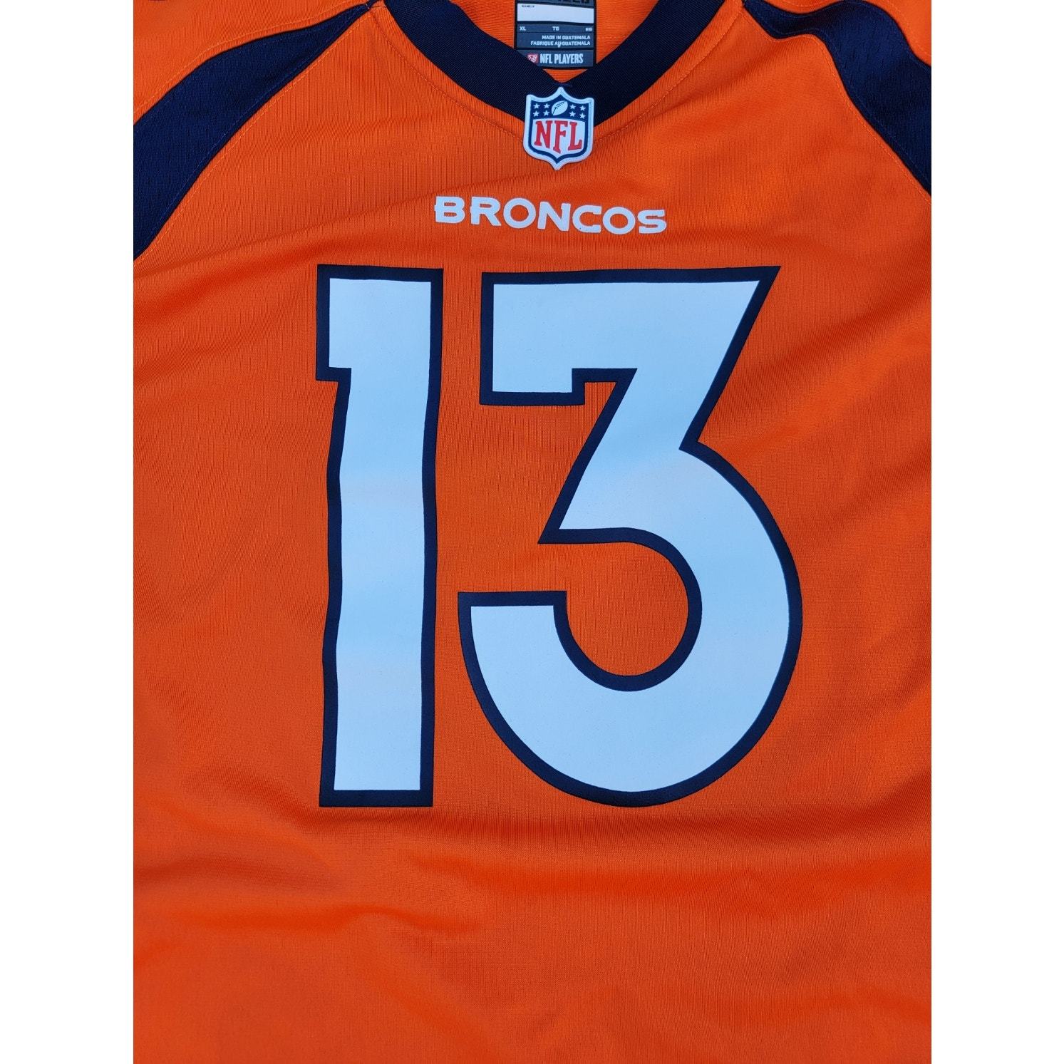 Denver Broncos #13 Trevor Siemian NFL Nike On Field Jersey Size Menโs XL Item image 3