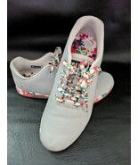 No Bull Gray Floral Trainers Workout Shoes Cross Fit Women 10.5 Men  9 - $94.76 CAD